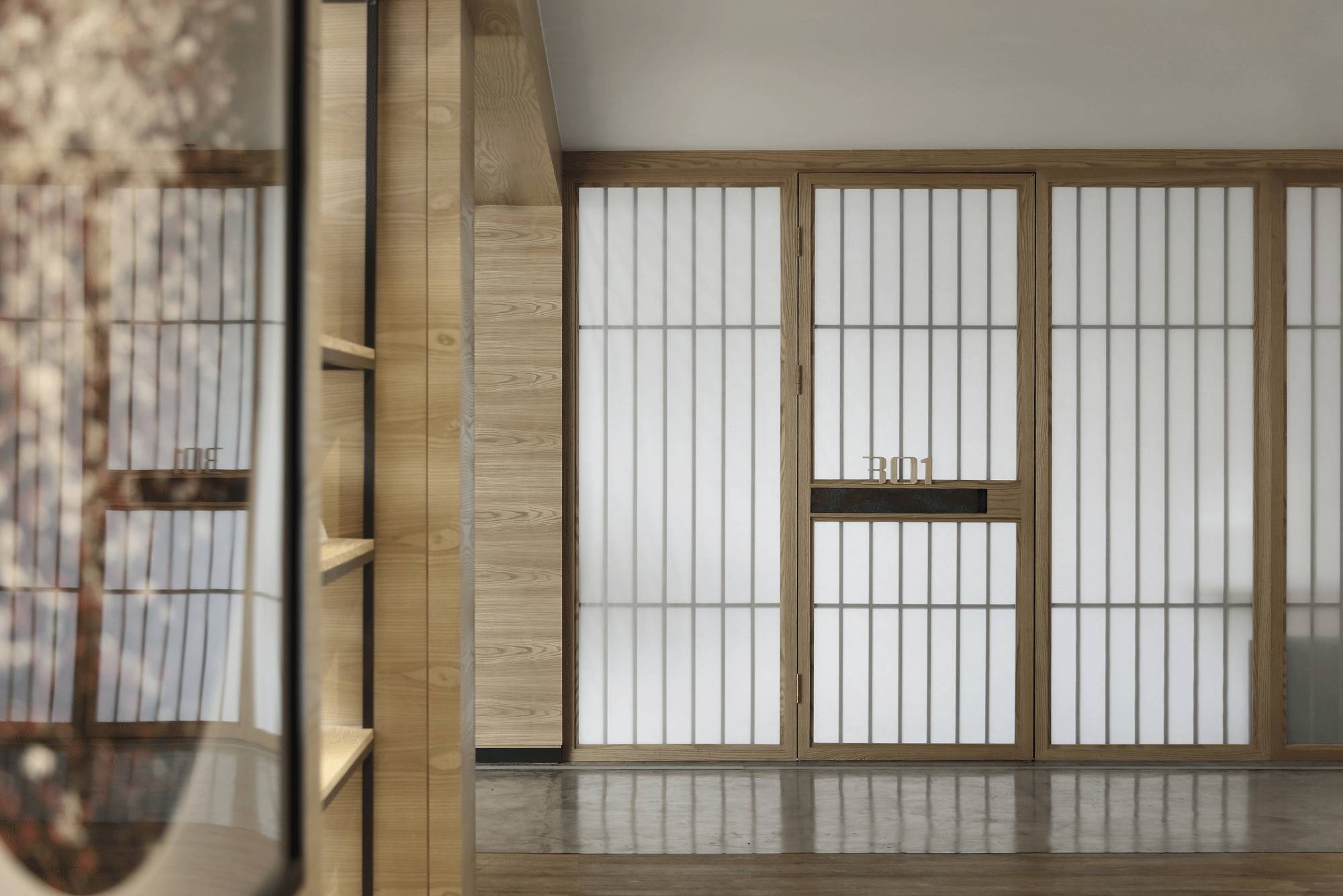 樸素安靜的禪意原木空間，中式裝修造景藝術(shù)