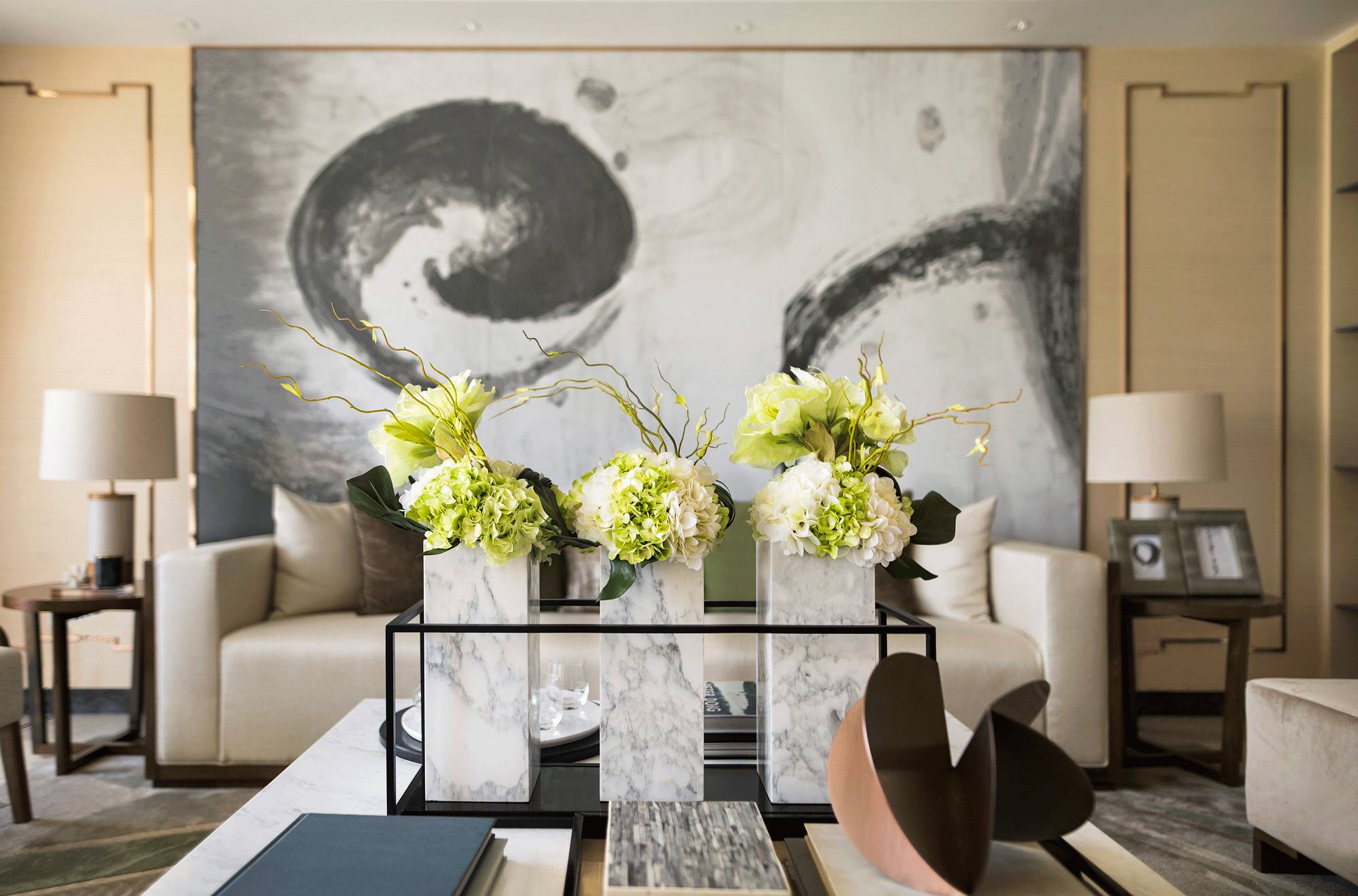 茶·時光的故事，290㎡典雅新中式裝修設(shè)計