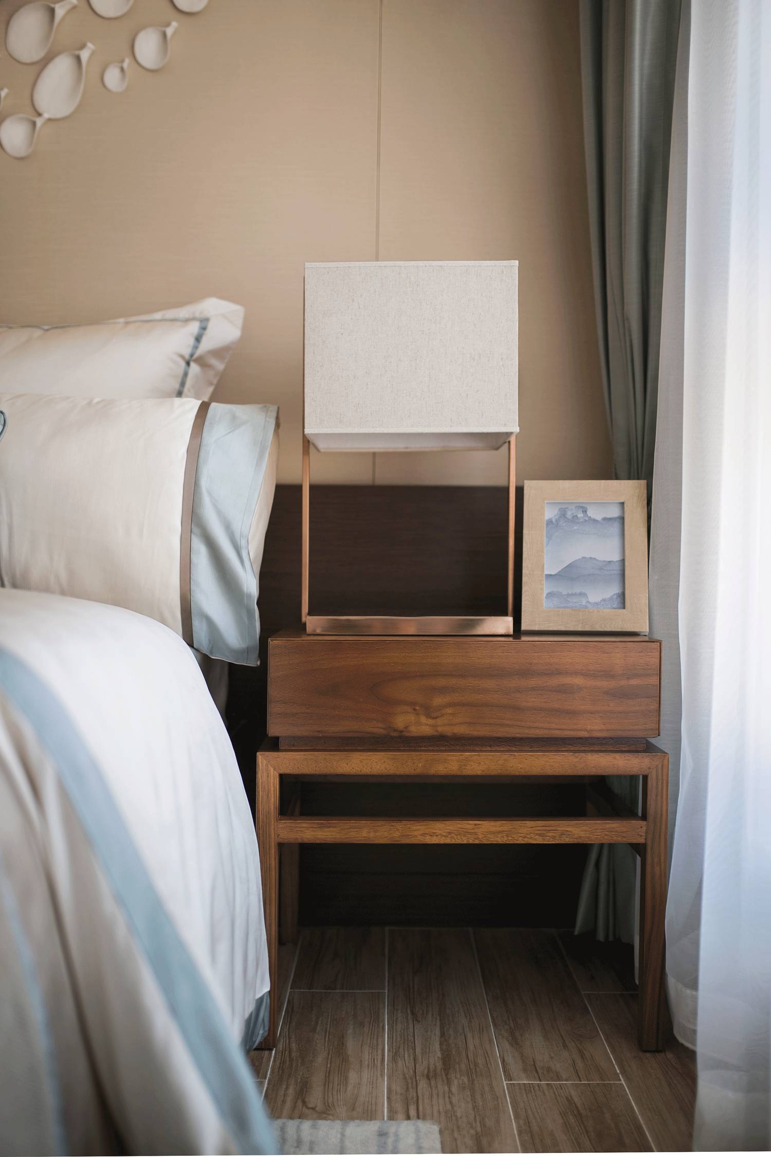 茶·時光的故事，290㎡典雅新中式裝修設(shè)計