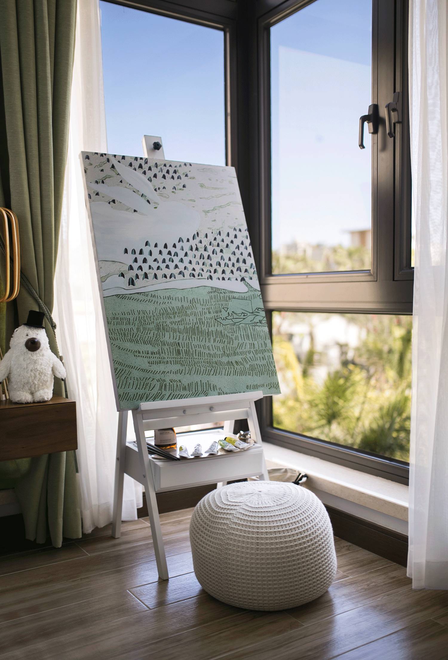 茶·時光的故事，290㎡典雅新中式裝修設(shè)計