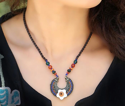 魅嵐民族時尚項鏈復古飾品