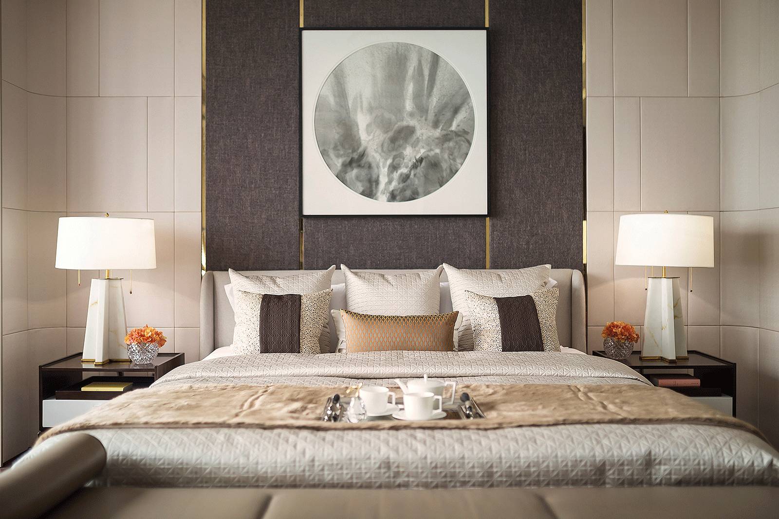 新中式設(shè)計(jì)中，臥室的運(yùn)用與表現(xiàn)