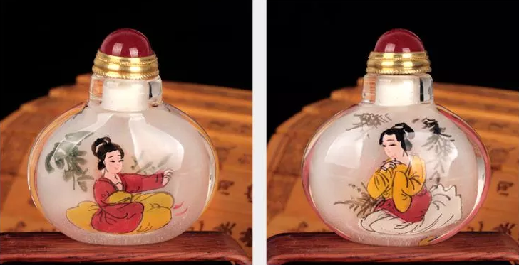 壺里有乾坤，手工內畫鼻煙壺