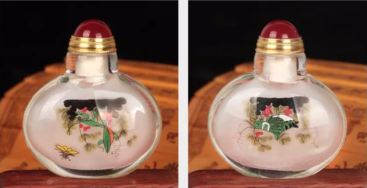 壺里有乾坤，手工內畫鼻煙壺