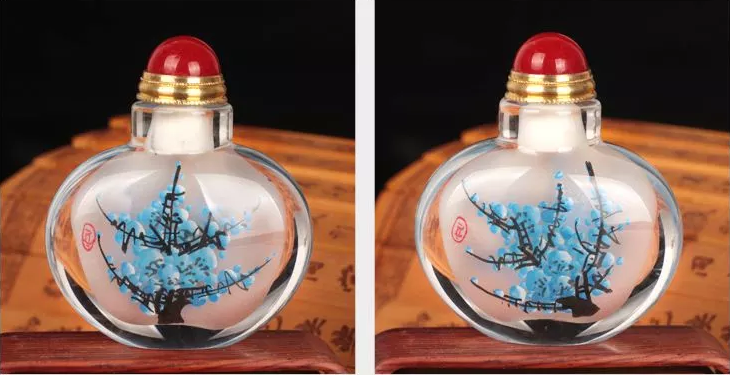 壺里有乾坤，手工內畫鼻煙壺