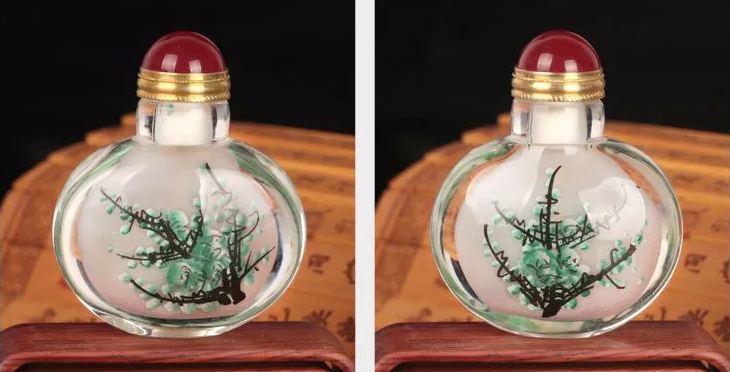 壺里有乾坤，手工內畫鼻煙壺