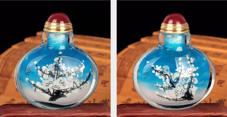 壺里有乾坤，手工內畫鼻煙壺