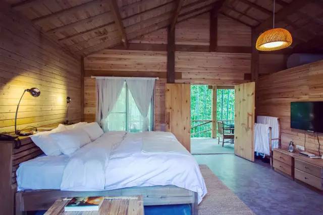 林中四舍民宿設(shè)計(jì)，一所鳥(niǎo)語(yǔ)花香的小木屋