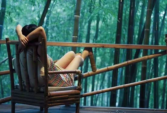 林中四舍民宿設(shè)計，一所鳥語花香的小木屋