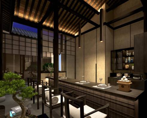 觀芷隱軒，以茶會友的民宿