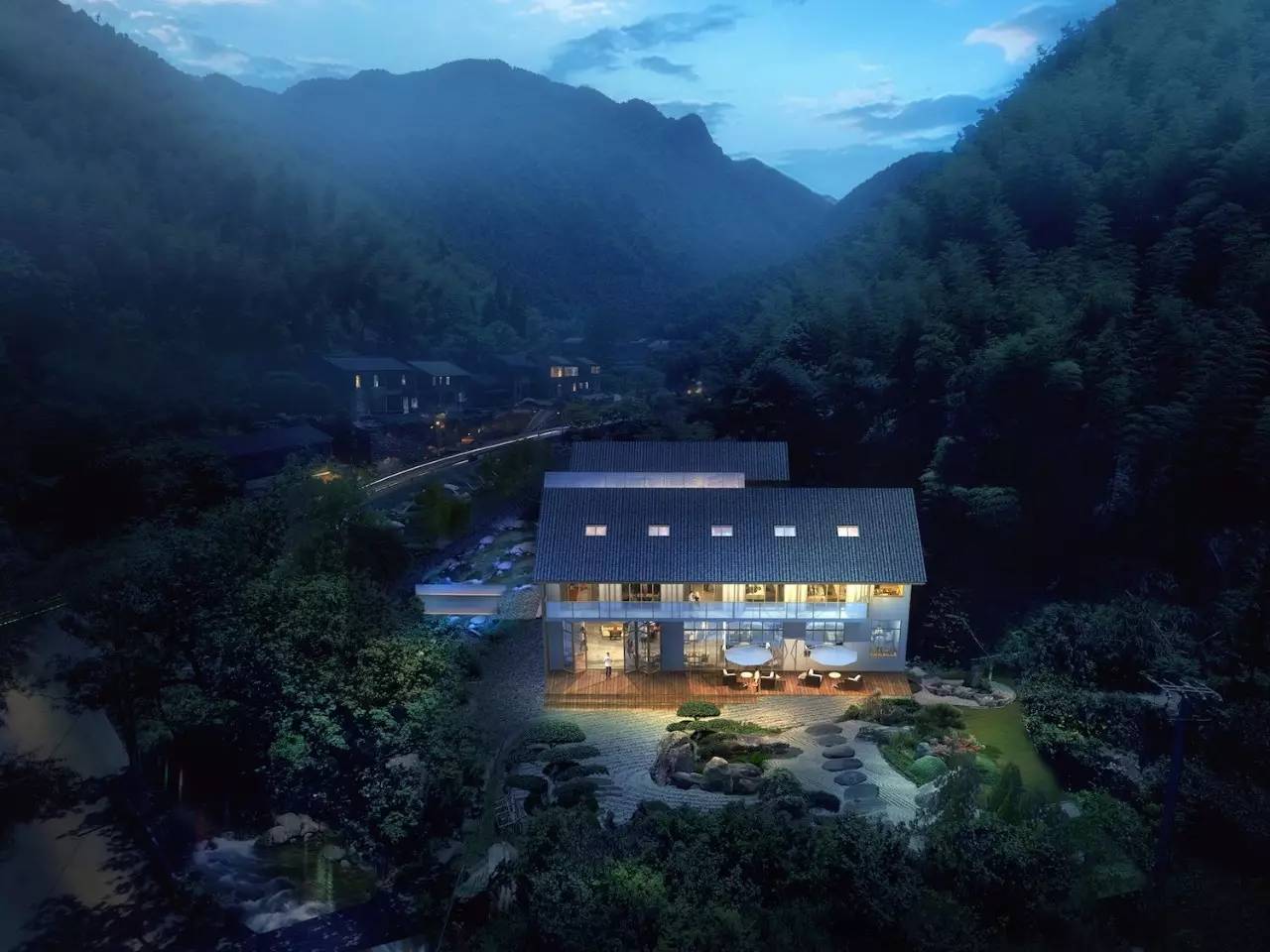 上虞陳溪鄉(xiāng)雪花谷民宿，在山谷里與自然相伴