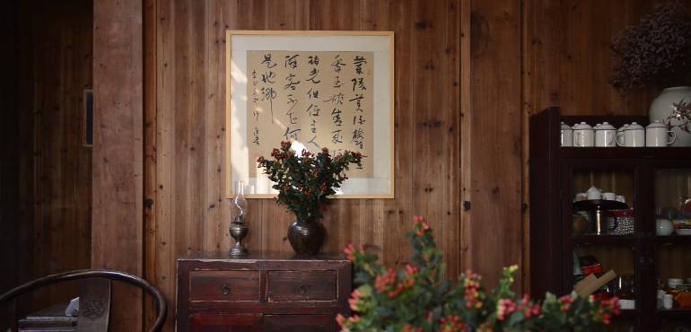 南屏喜舍民宿，從南方飛入徽州白墻灰瓦的歸燕