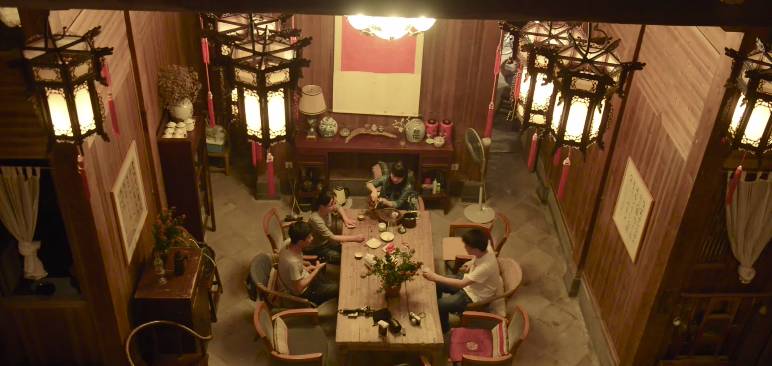 南屏喜舍民宿，從南方飛入徽州白墻灰瓦的歸燕