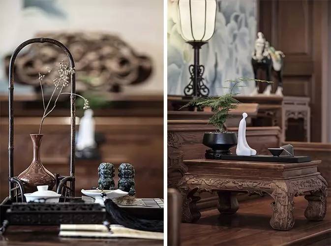 龍光御海天禧別墅樣板房，高端大氣的新中式豪