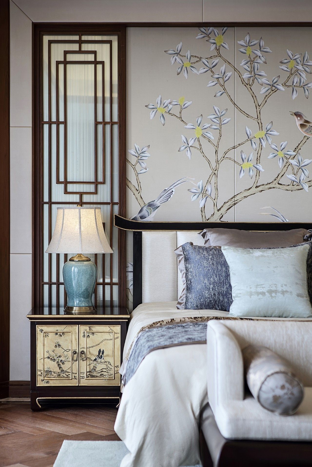 龍光御海天禧別墅樣板房，高端大氣的新中式豪