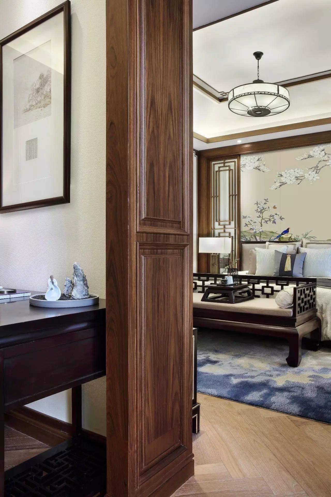 龍光御海天禧別墅樣板房，高端大氣的新中式豪