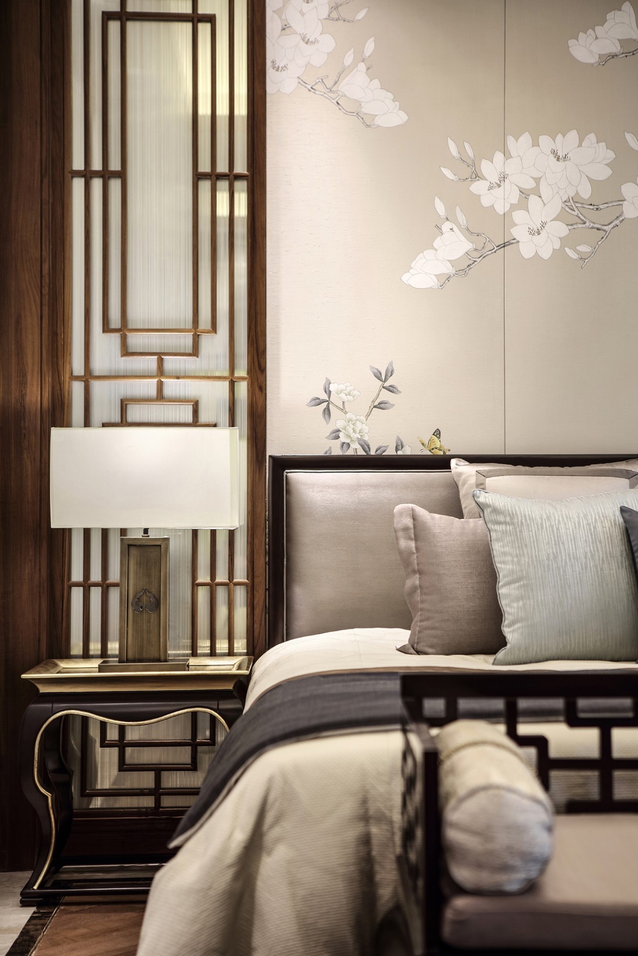 龍光御海天禧別墅樣板房，高端大氣的新中式豪