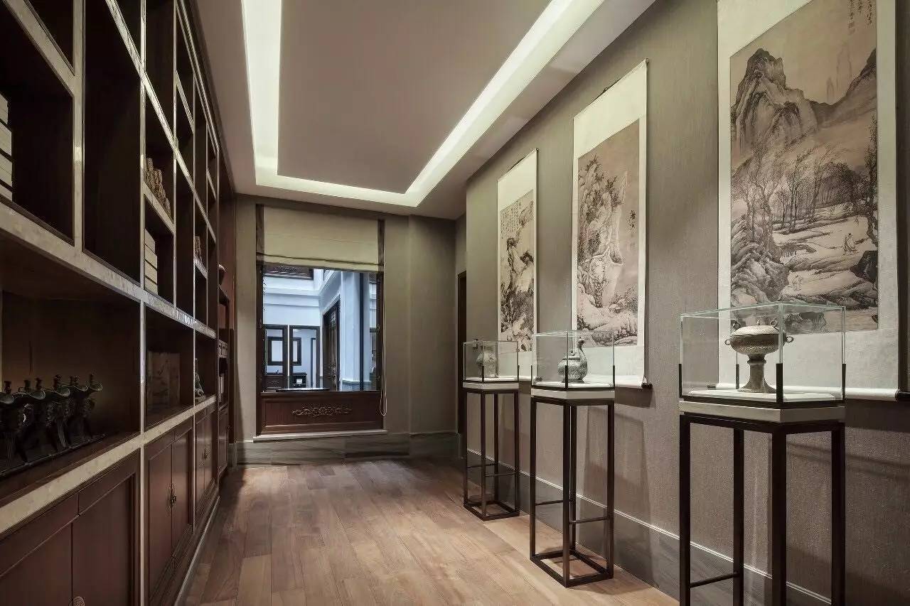 龍光御海天禧別墅樣板房，高端大氣的新中式豪