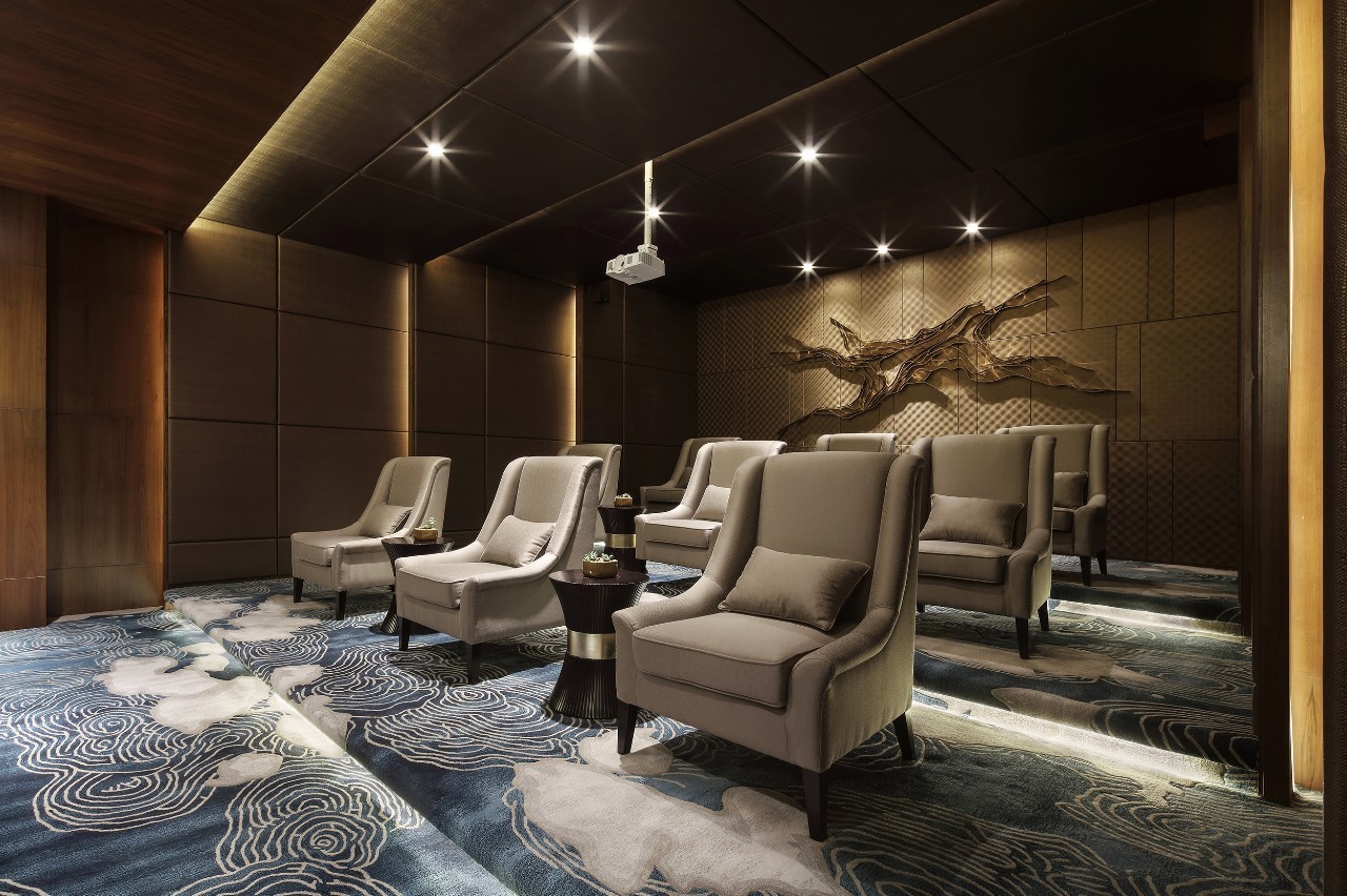 龍光御海天禧別墅樣板房，高端大氣的新中式豪