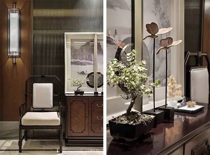 龍光御海天禧別墅樣板房，高端大氣的新中式豪