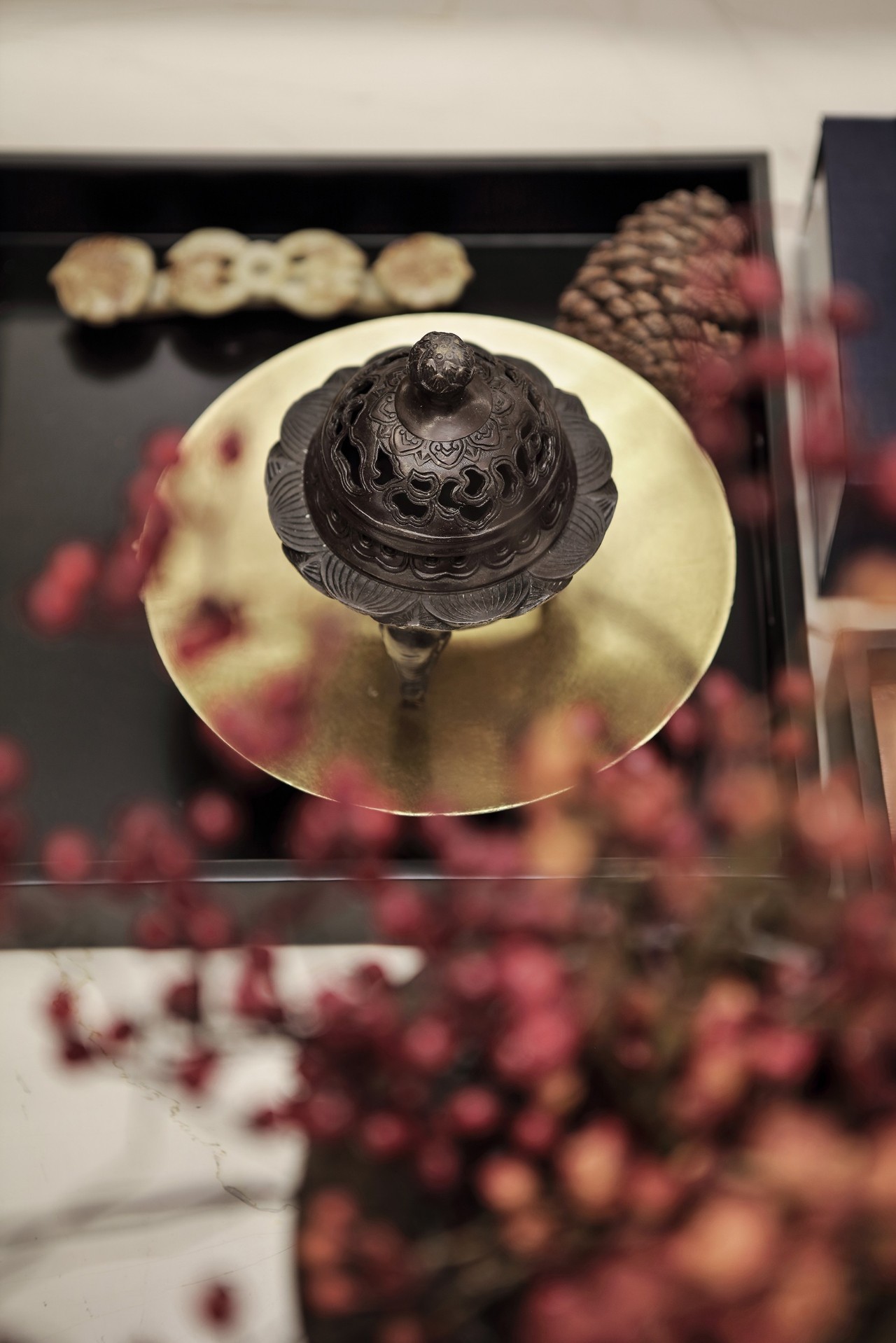 龍光御海天禧別墅樣板房，高端大氣的新中式豪