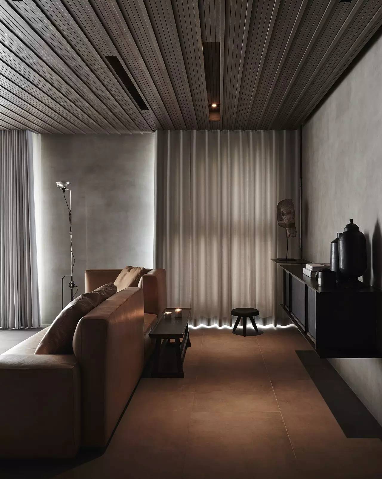 水泥+舊木，締造出具情懷的中式裝修設(shè)計