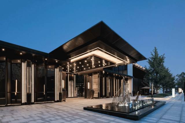 新中式建筑，極簡宋韻對中國山水意境的演繹