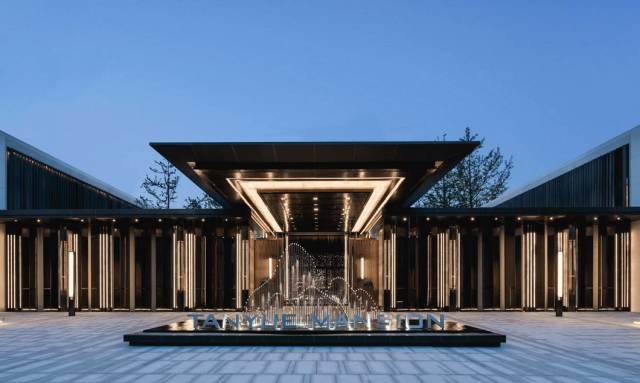 新中式建筑，極簡宋韻對中國山水意境的演繹