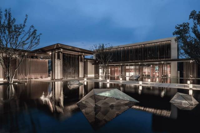 新中式建筑，極簡(jiǎn)宋韻對(duì)中國(guó)山水意境的演繹