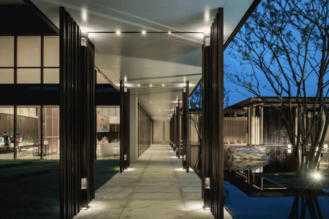 新中式建筑，極簡(jiǎn)宋韻對(duì)中國(guó)山水意境的演繹