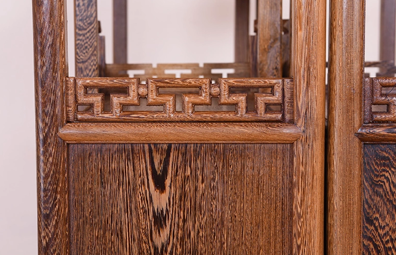 紅木家具雞翅木實(shí)木中式博古架