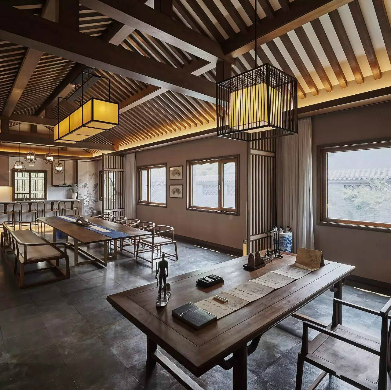 東方之美詩意禪居，易郡新北京四合院別墅設計