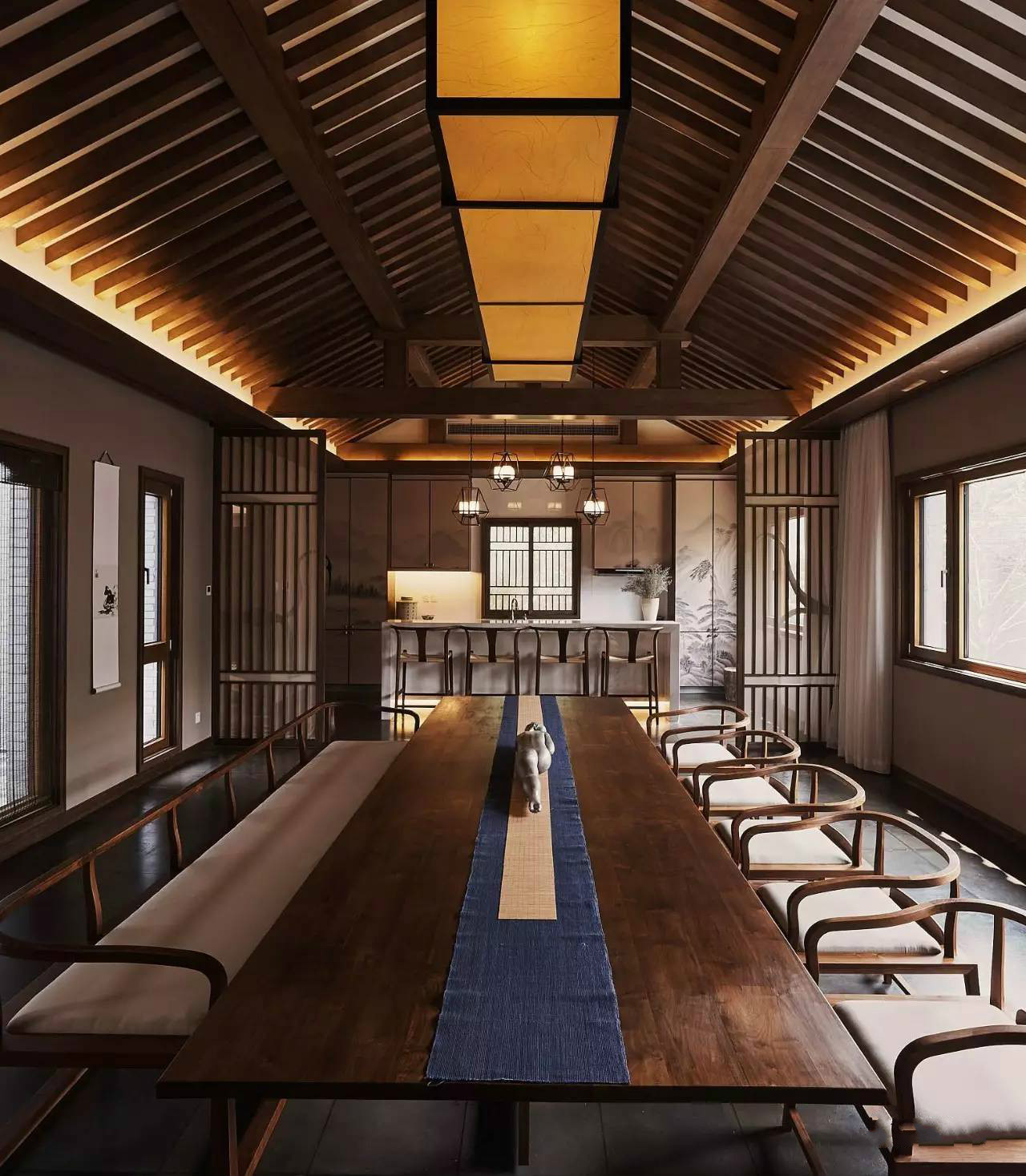 東方之美詩意禪居，易郡新北京四合院別墅設計