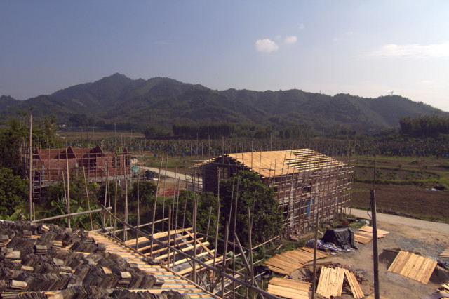 天堂山鄉(xiāng)愛(ài)樹(shù)民宿，古色古香的童話(huà)小鎮(zhèn)