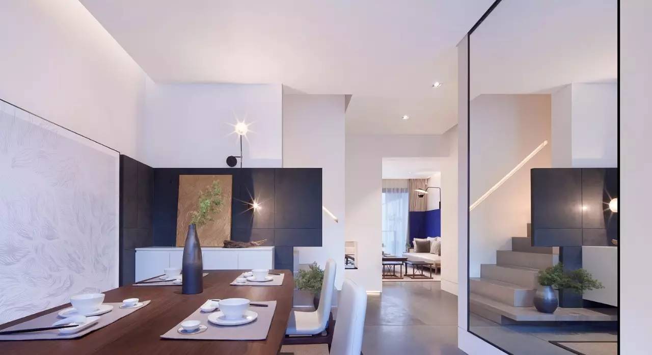 新中式別墅裝修設(shè)計(jì)，鄭州美景東望別墅