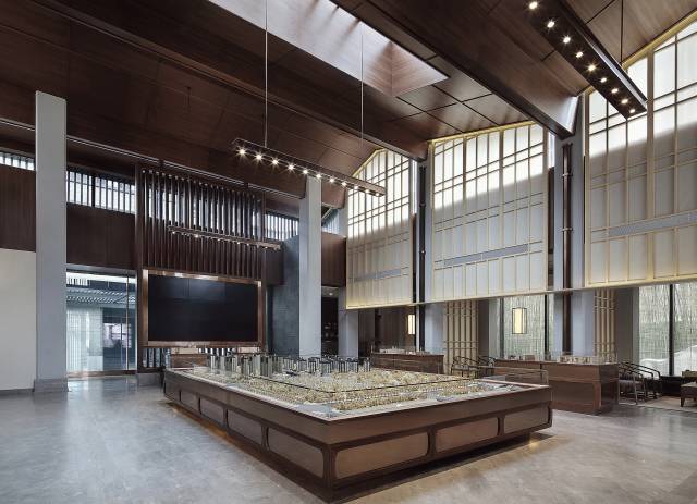 售樓部新中式風(fēng)格，猶如一股清風(fēng)