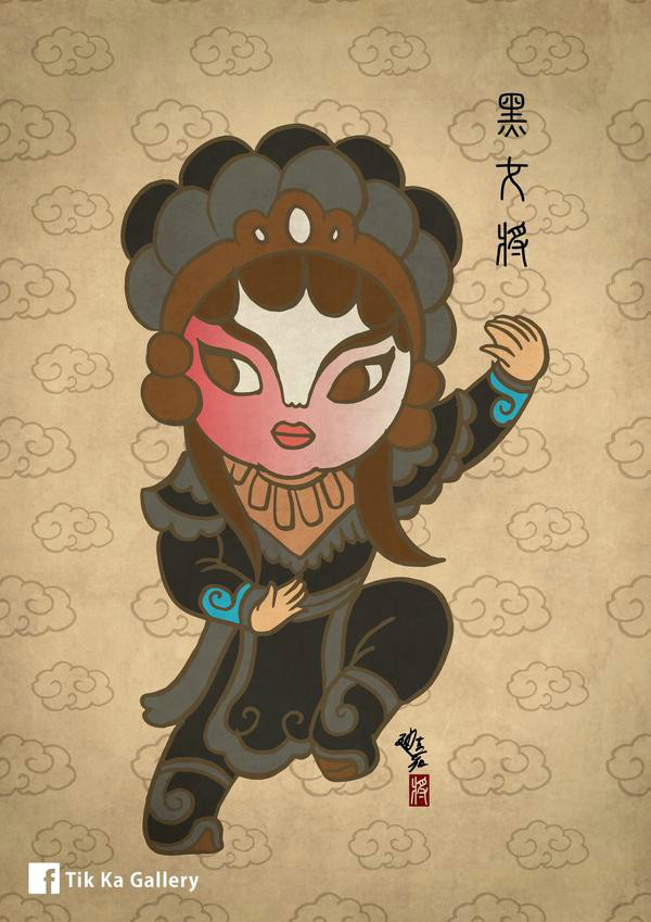 用國(guó)劇風(fēng)重新詮釋復(fù)仇者聯(lián)盟插畫(huà)欣賞