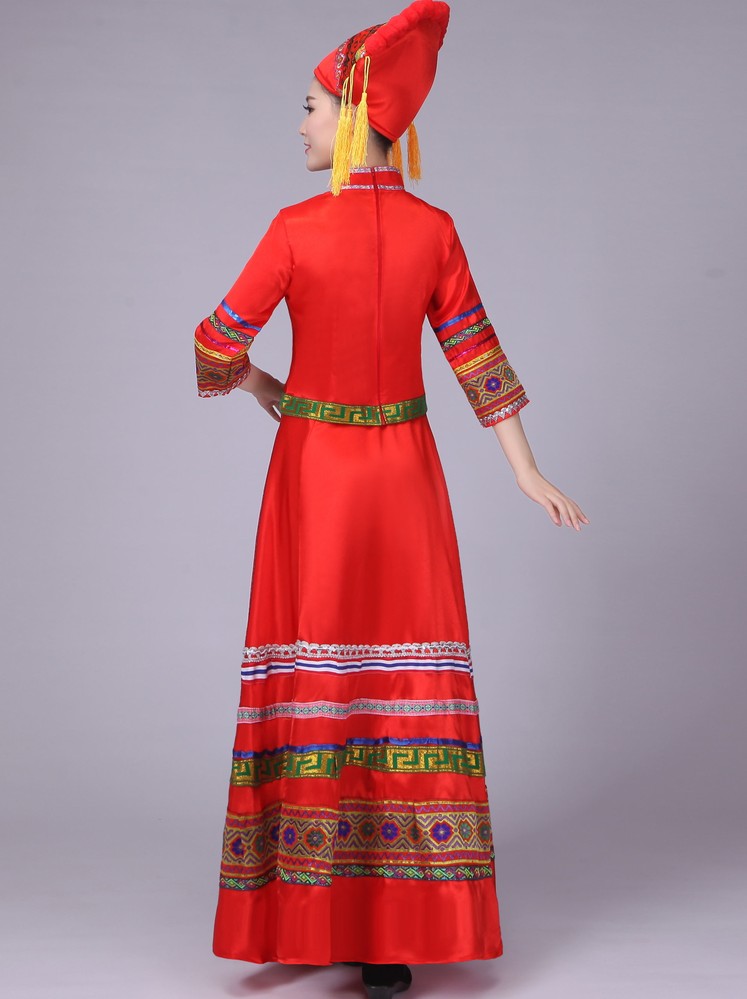 廣西壯族舞蹈民族服裝，苗族少數(shù)民族服裝圖片