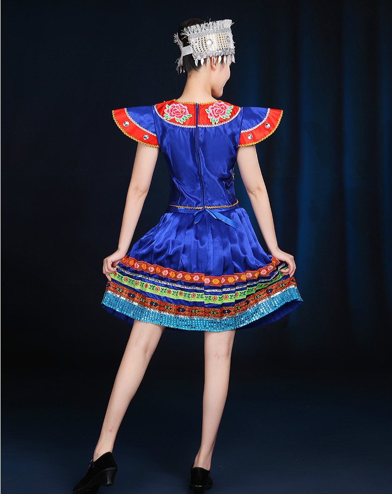 新款苗族民族服飾，云南少數(shù)民族服裝