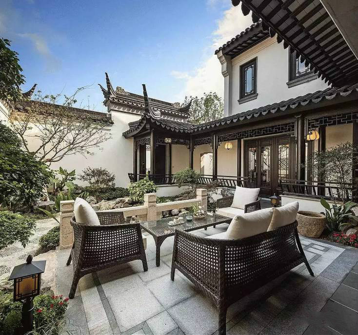 中式庭院設(shè)計(jì)，中國人內(nèi)心的歸屬