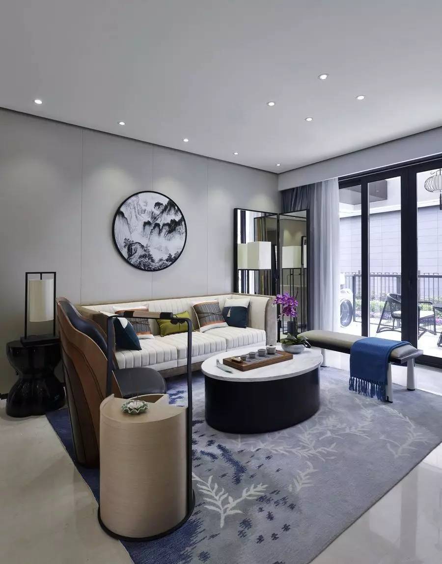 裝修設(shè)計(jì)：新中式客廳最有范的待客之道！