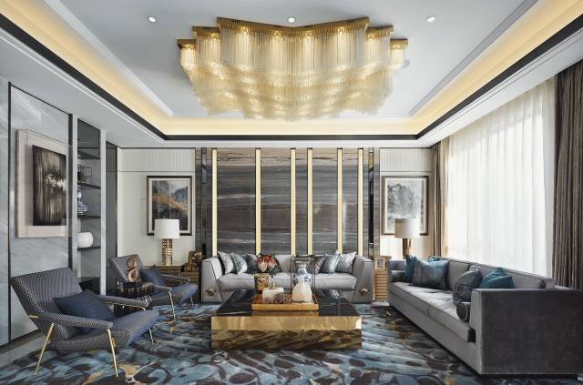 裝修設計：新中式客廳最有范的待客之道！