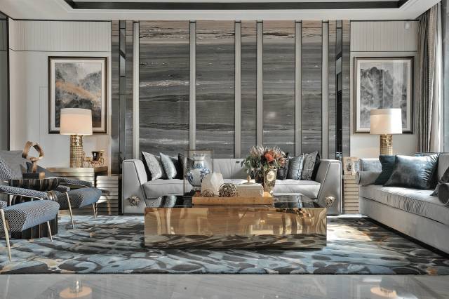 裝修設計：新中式客廳最有范的待客之道！