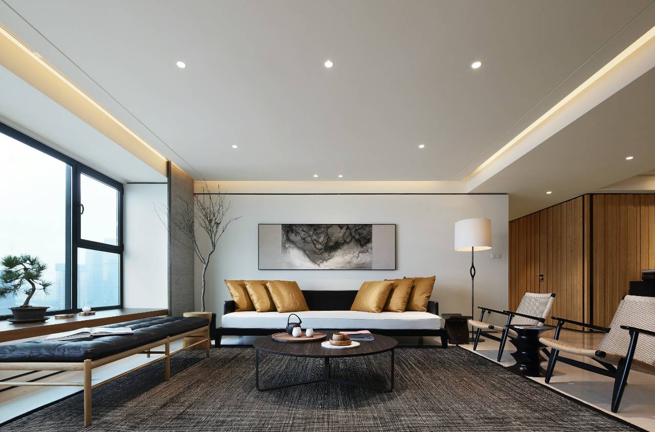 裝修設(shè)計：新中式客廳最有范的待客之道！