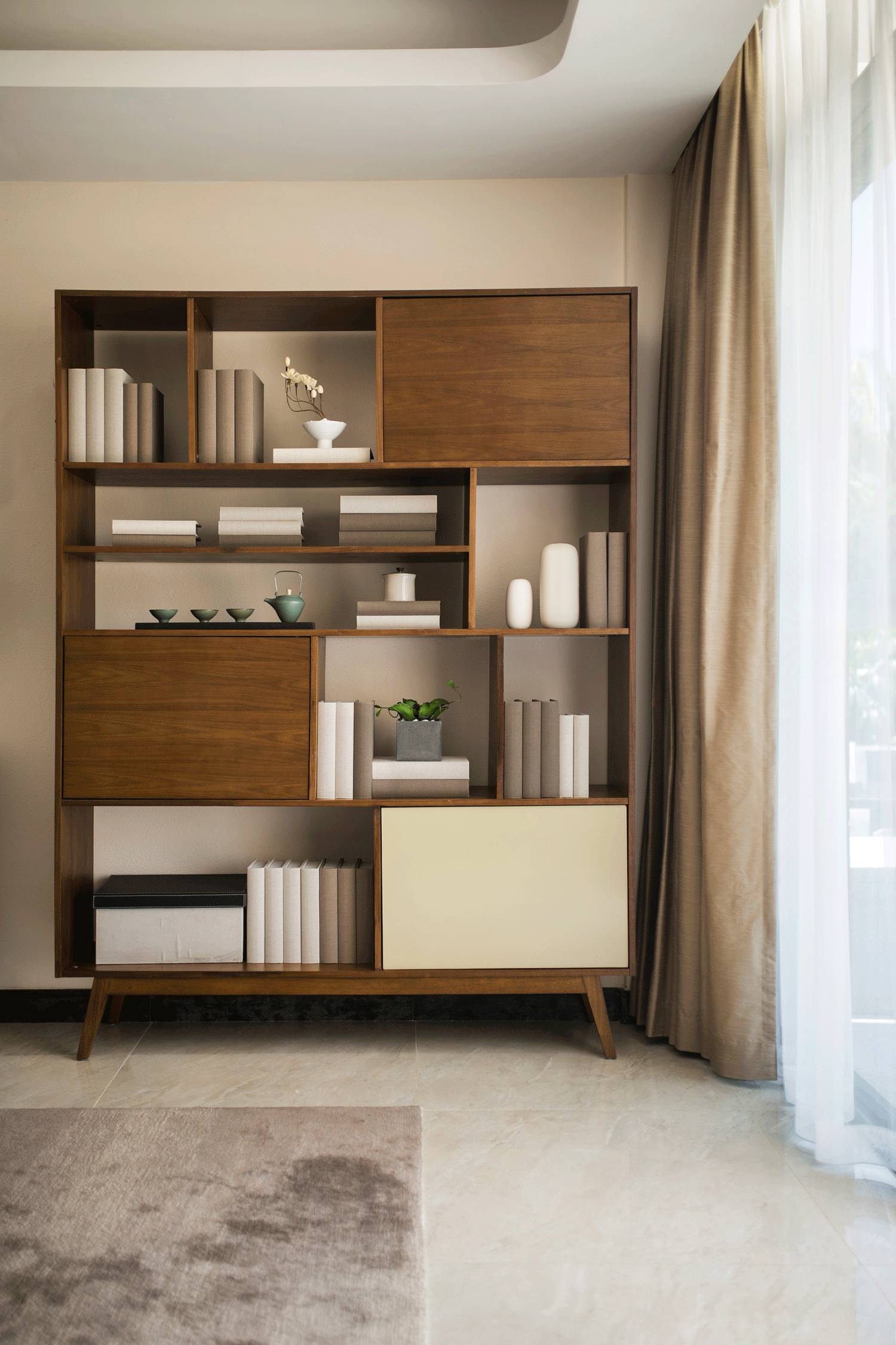 裝修設(shè)計：新中式客廳最有范的待客之道！