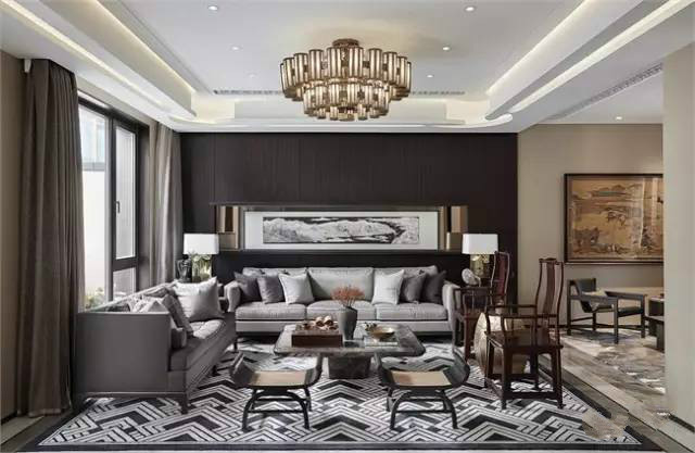 裝修設(shè)計：新中式客廳最有范的待客之道！