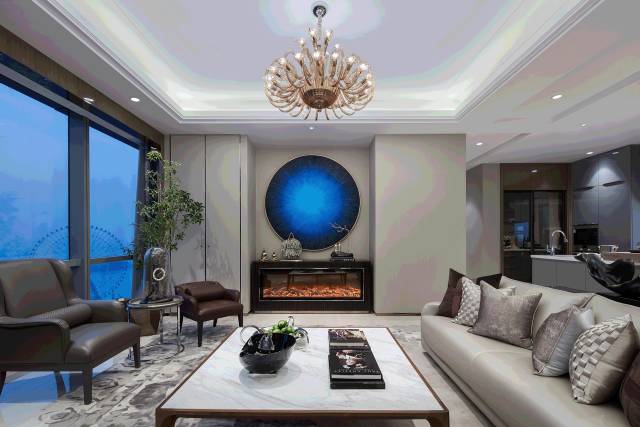 裝修設(shè)計(jì)：新中式客廳最有范的待客之道！