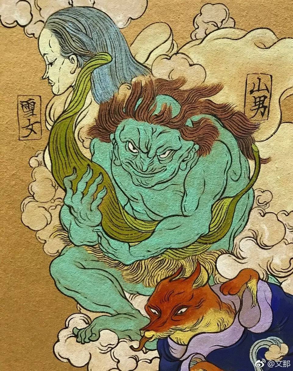 中國(guó)古代神話色彩的壁畫(huà)作品