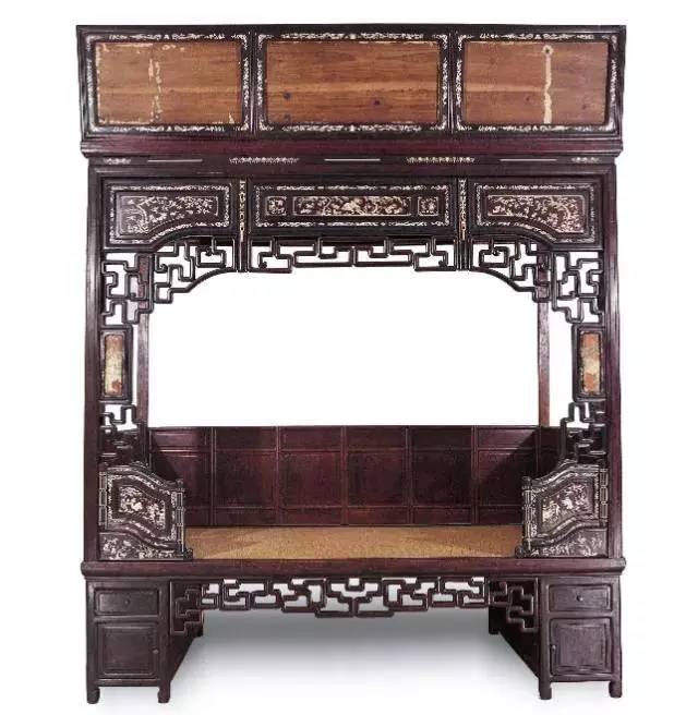 四款造型古老的中式床，不一樣匠心啟航閱讀情!