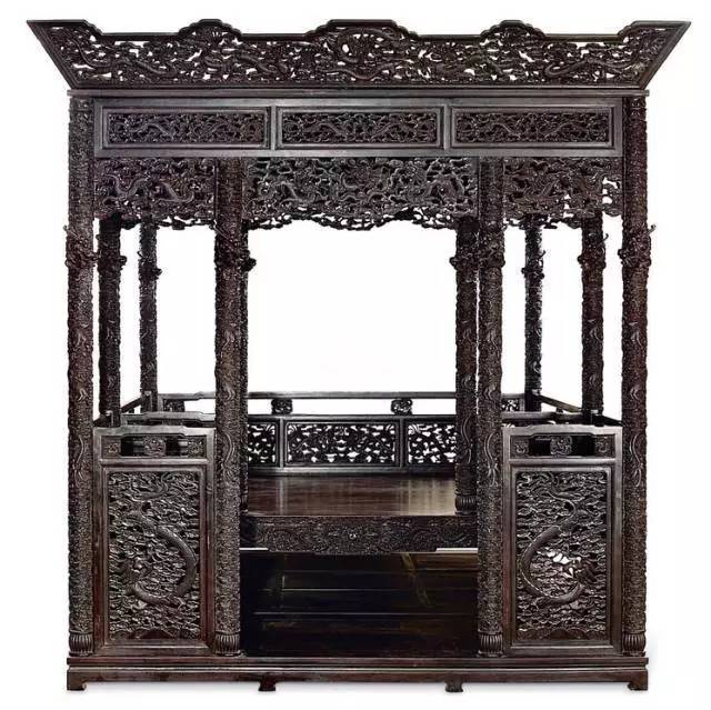 四款造型古老的中式床，不一樣匠心啟航閱讀情!